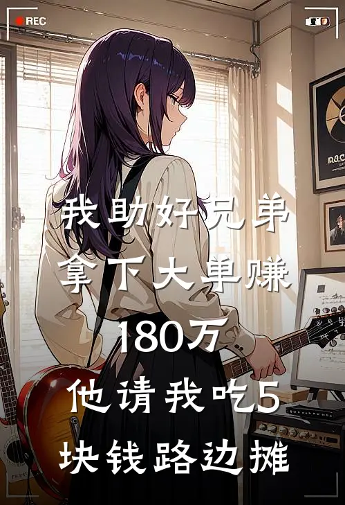我助好兄弟拿下大单赚180万，他请我吃5块钱路边摊