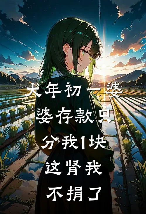 大年初一婆婆存款只分我1块，这肾我不捐了