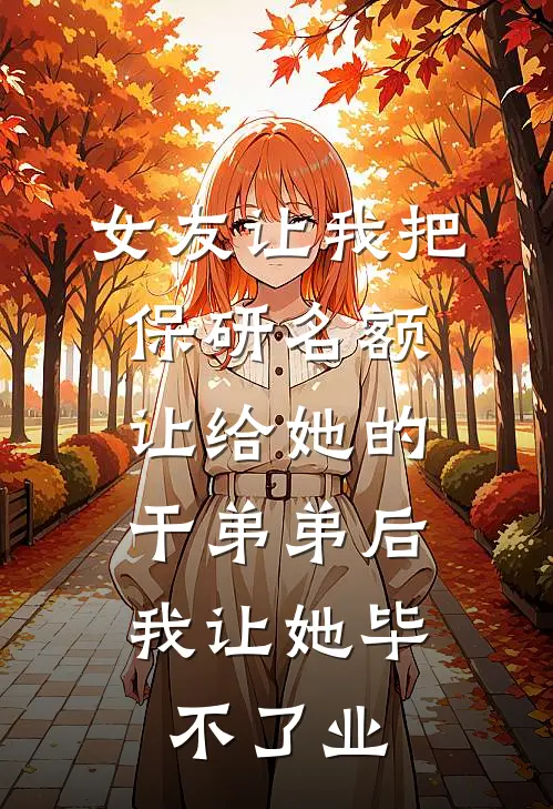 女友让我把保研名额让给她的干弟弟后，我让她毕不了业