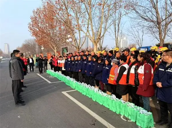 原創無棣縣棣豐街道馨海社羣開展戶外勞動者關愛活動